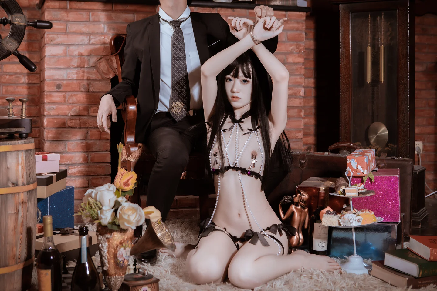 果而kaer - No.001 珍珠 [15P-64MB] tg@simisebaisi 【丝足阁】008.webp